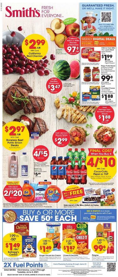 Smith's (AZ, ID, MT, NM, NV, UT, WY) Weekly Ad Flyer June 2 to June 8
