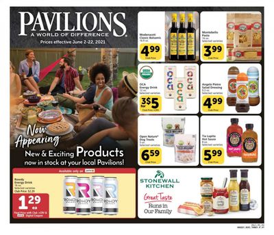 Pavilions (CA) Weekly Ad Flyer June 2 to June 22