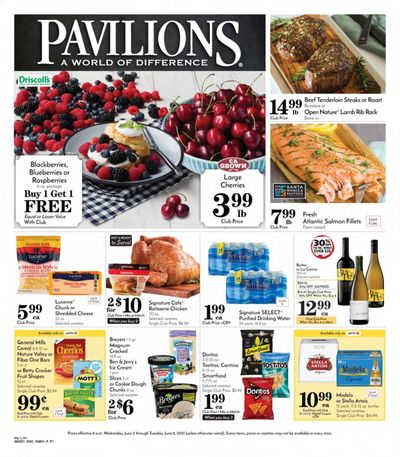 Pavilions (CA) Weekly Ad Flyer June 2 to June 8