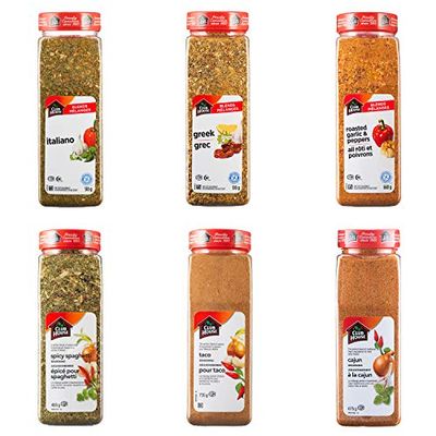 Club House, Quality Natural Herbs & Spices, Seasoning Pack, 6 Count $72.2 (Reg $78.88)