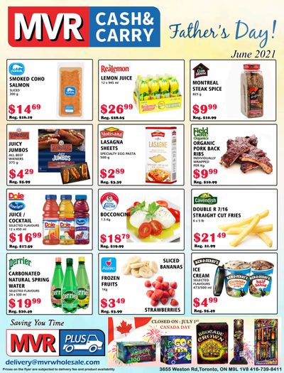 MVR Cash and Carry Flyer June 1 to 30