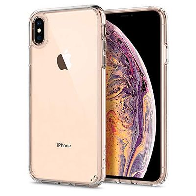 Spigen Ultra Hybrid Works with Apple iPhone Xs Max Case (2018) - Crystal Clear $15.72 (Reg $17.99)