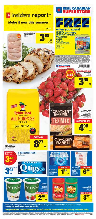 Real Canadian Superstore (ON) Flyer June 3 to 9