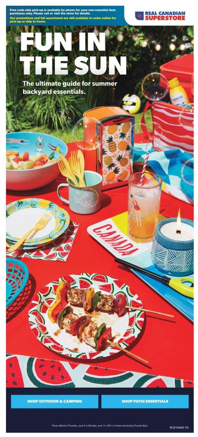 Real Canadian Superstore (ON) Fun in the Sun Flyer June 3 to 14