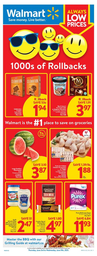 Walmart (West) Flyer June 3 to 9