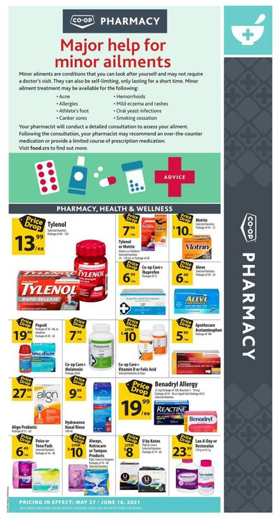 Co-op (West) Pharmacy Flyer May 27 to June 16