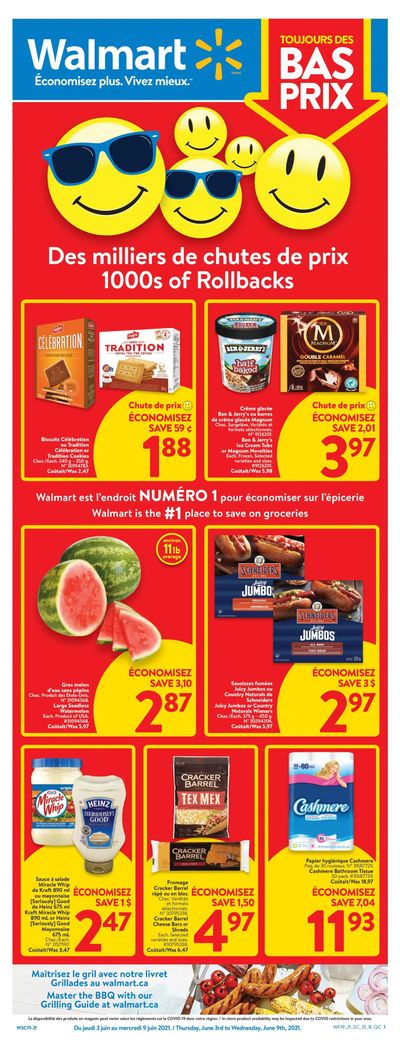 Walmart (QC) Flyer June 3 to 9