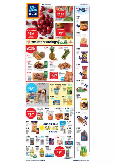 ALDI Weekly Ad Flyer June 2 to June 8