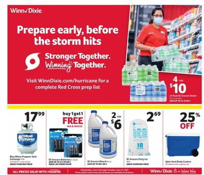 Winn Dixie (AL, FL, GA, LA) Weekly Ad Flyer June 2 to June 15
