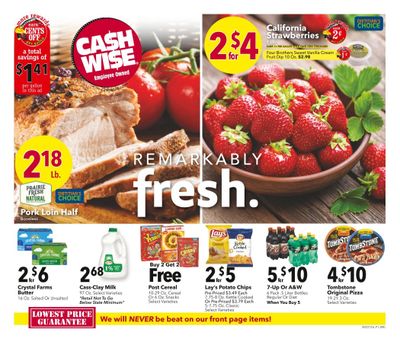 Cash Wise (MN, ND) Weekly Ad Flyer June 2 to June 8