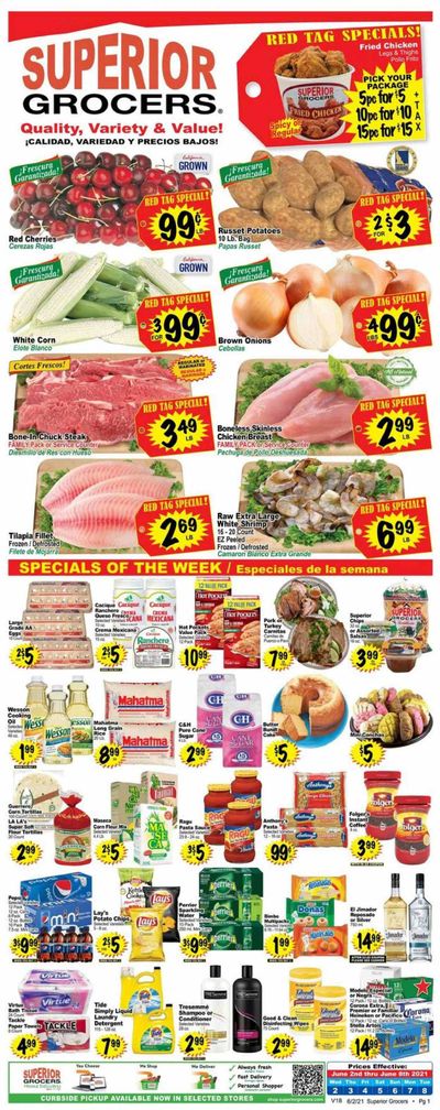 Superior Grocers (CA) Weekly Ad Flyer June 2 to June 8