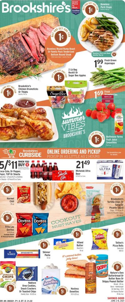 Brookshires (AR, LA, TX) Weekly Ad Flyer June 2 to June 8