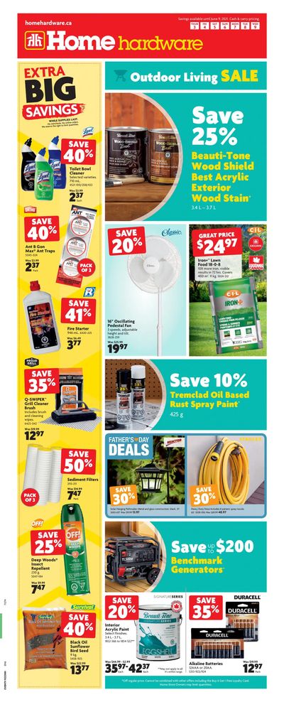 Home Hardware (ON) Flyer June 3 to 9