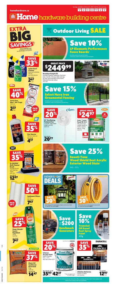 Home Hardware Building Centre (Atlantic) Flyer June 3 to 9