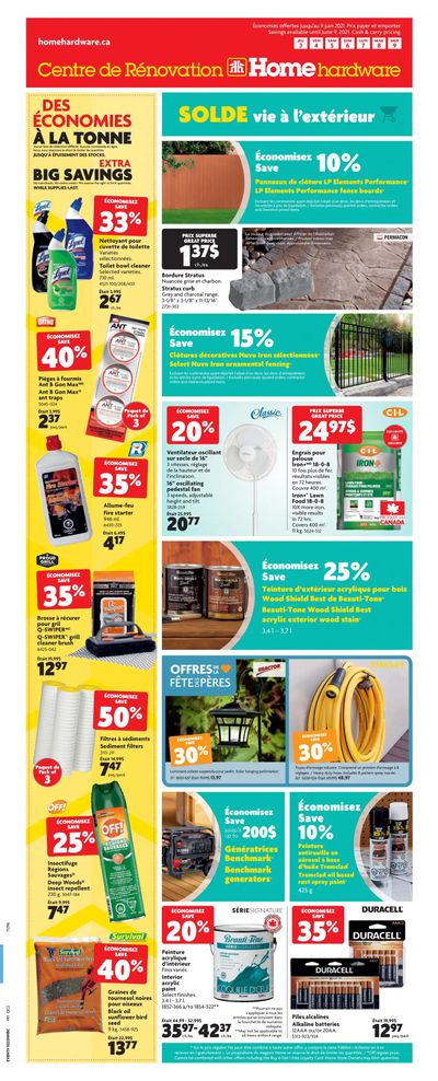 Home Hardware Building Centre (QC) Flyer June 3 to 9