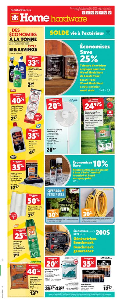 Home Hardware (QC) Flyer June 3 to 9