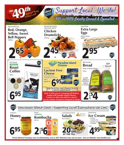 The 49th Parallel Grocery Flyer June 3 to 9