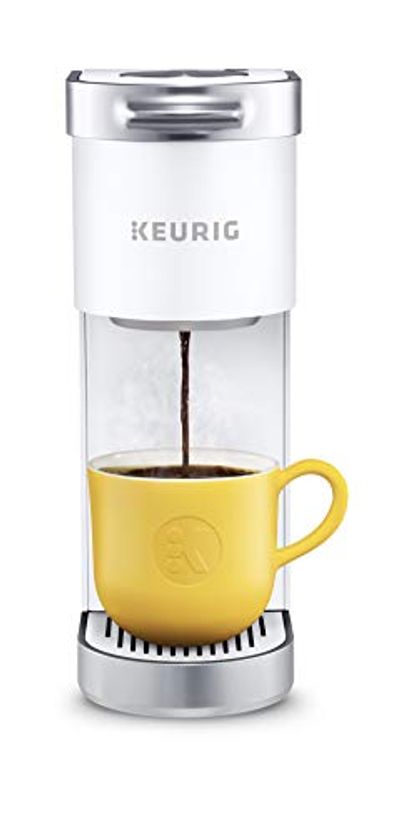 Keurig K-Mini Plus Coffee Maker, Single Serve K-Cup Pod Coffee Brewer, Comes With 6 to 12 oz. Brew Size, K-Cup Pod Storage, and Travel Mug Friendly, White $99.99 (Reg $150.46)