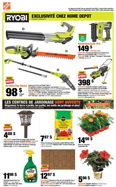 Home Depot (QC) Flyer June 3 to 9