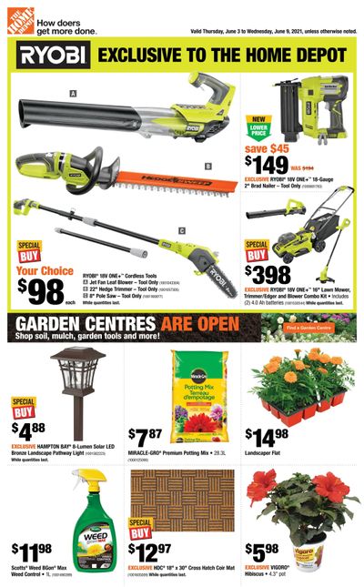 Home Depot (ON) Flyer June 3 to 9
