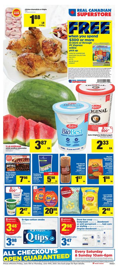 Real Canadian Superstore (West) Flyer June 4 to 10