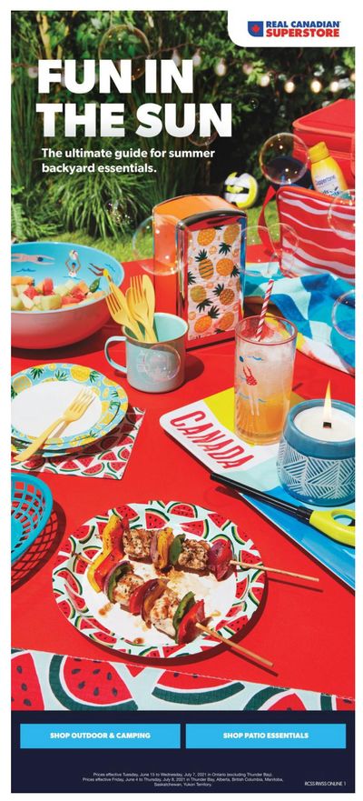 Real Canadian Superstore (West) Fun in the Sun Flyer June 4 to July 8