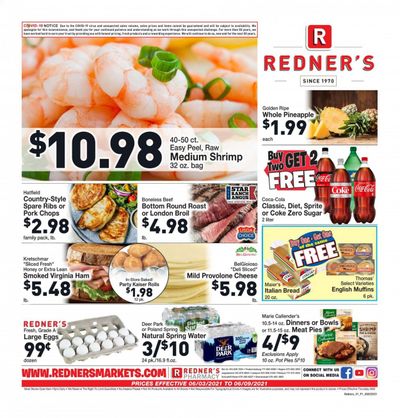 Redner's Markets (DE, MD, PA) Weekly Ad Flyer June 3 to June 9