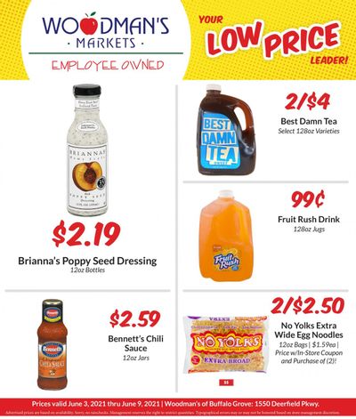 Woodman's Markets (IL, WI) Weekly Ad Flyer June 3 to June 9