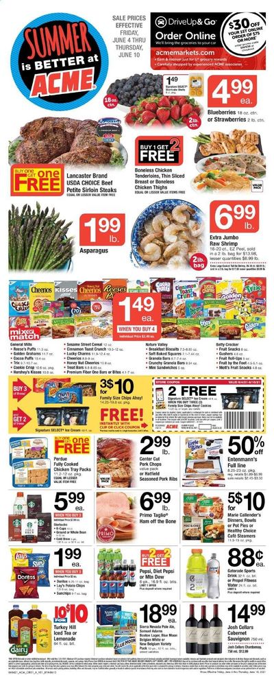 ACME (DE, NJ, NY, PA) Weekly Ad Flyer June 4 to June 10
