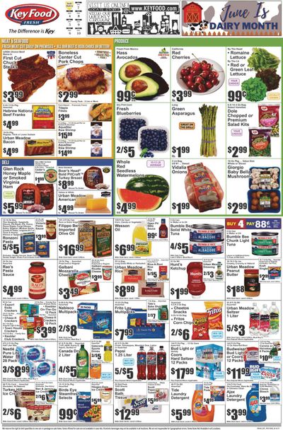 Key Food (NY) Weekly Ad Flyer June 4 to June 10