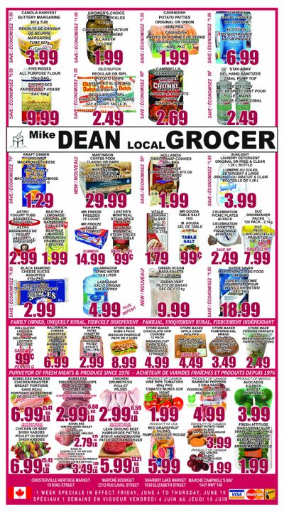 Mike Dean's Super Food Stores Flyer June 4 to 10