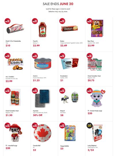 The Bargain Shop & Red Apple Stores Red Hot and Multi Deals June 3 to 20