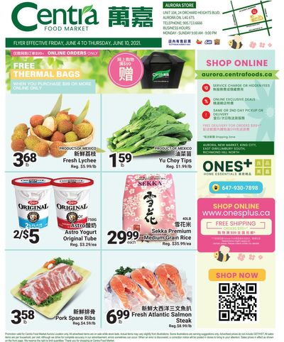 Centra Foods (Aurora) Flyer June 4 to 10