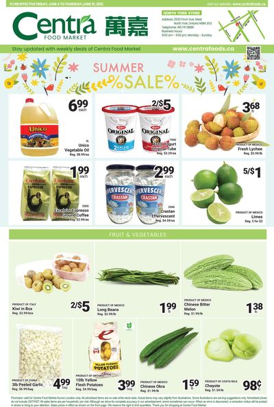 Centra Foods (North York) Flyer June 4 to 10