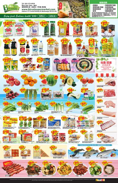 Btrust Supermarket (Mississauga) Flyer June 4 to 10