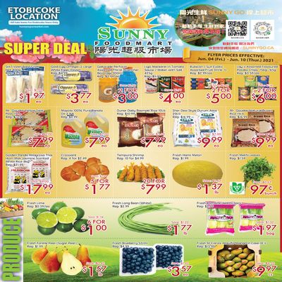 Sunny Foodmart (Etobicoke) Flyer June 4 to 10