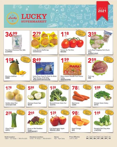 Lucky Supermarket (Edmonton) Flyer June 4 to 10