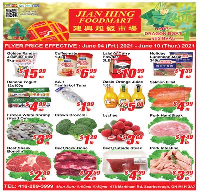 Jian Hing Foodmart (Scarborough) Flyer June 4 to 10