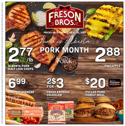 Freson Bros. Flyer June 4 to 10