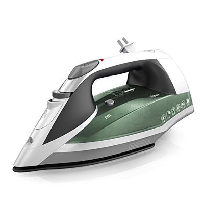 BLACK+DECKER Vitessa Advanced Steam Iron with Retractable Cord, Nonstick Soleplate, Sage, ICR2020 $38.95 (Reg $47.19)
