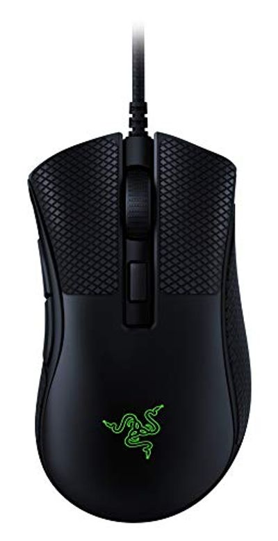 Razer DeathAdder v2 Mini Gaming Mouse: 8500K DPI Optical Sensor - 62g Lightweight Design - Chroma RGB Lighting - 6 Programmable Buttons - Anti-Slip Grip Tape Included - Classic Black $34.99 (Reg $69.99)
