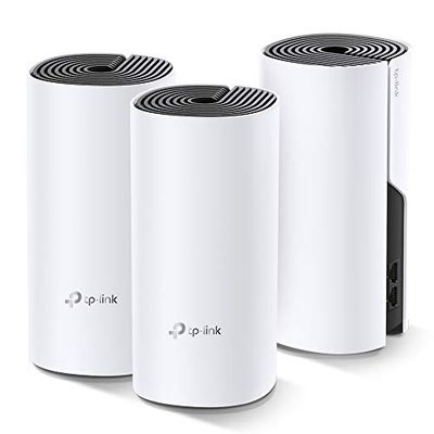 TP-Link Deco Whole Home Mesh WiFi System – Up to 5,500 Sq. Ft. Coverage,WiFi Router/WiFi Extender Replacement, AC1200 Gigabit Ports, Seamless Roaming, Parental Controls,Works w/ Alexa (Deco M4 3-Pack) $149.99 (Reg $169.99) TP-Link Deco Whole Home Mesh WiFi System – Up to 5,500 Sq. Ft. Coverage,WiFi Router/WiFi Extender Replacement, AC1200 Gigabit Ports, Seamless Roaming, Parental Controls,Works w/ Alexa (Deco M4 3-Pack) $149.99 (Reg $169.99)