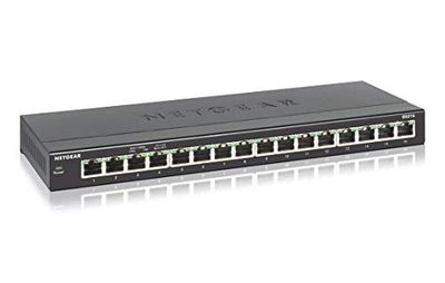 NETGEAR 16-Port Gigabit Ethernet Unmanaged Switch (GS316) - Desktop, Fanless Housing for Quiet Operation $54.99 (Reg $69.99)