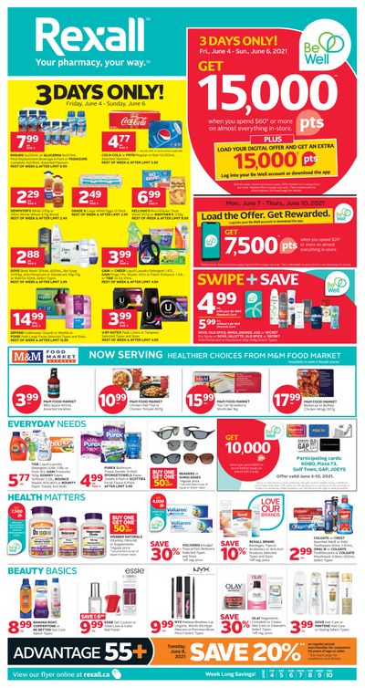 Rexall (West) Flyer June 4 to 10