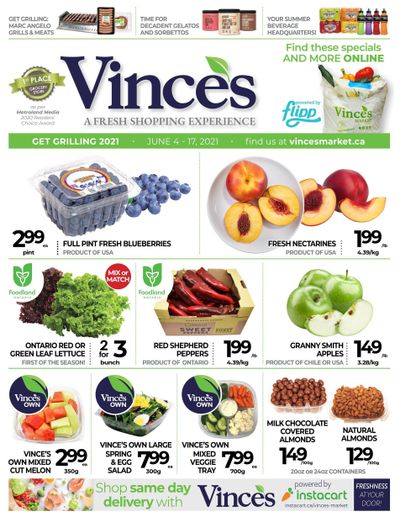 Vince's Market Flyer June 4 to 17