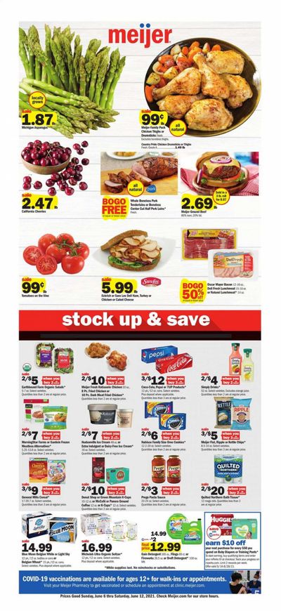 Meijer (MI) Weekly Ad Flyer June 6 to June 12 Meijer (MI) Weekly Ad Flyer June 6 to June 12