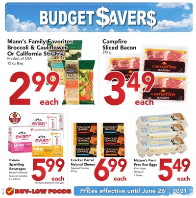 Buy-Low Foods Budget Savers Flyer May 23 to June 26