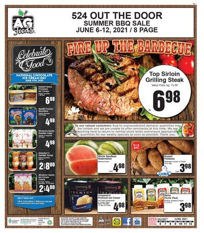 AG Foods Flyer June 6 to 12