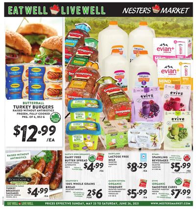 Nesters Market Eat Well Live Well Monthly Flyer May 23 to June 26
