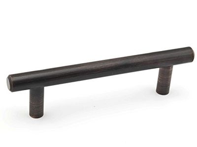 Richelieu Hardware - BP205108BORB - Contemporary Metal Pull - 205-108 mm - Brushed Oil-Rubbed Bronze Finish $7.37 (Reg $13.93)